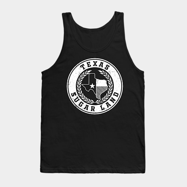 Sugar Land Texas Tank Top by Jennifer